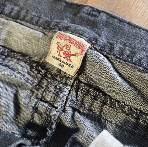 Older True Religion Men's Jeans. 40 x 34 - Picture 5 of 8